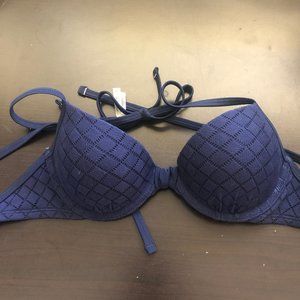 Navy Bridget Bikini Top NEW